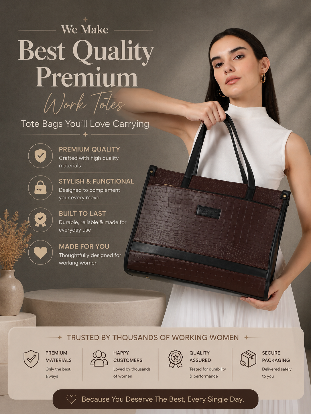 Madona Tote Bag (16" inch)