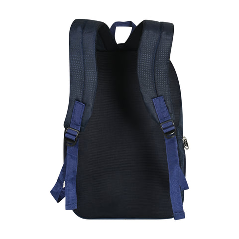 Lappee NO FEAR Elegant Blue Casual Backpack with Rain Cover for Men Bagpack for College, Office, School