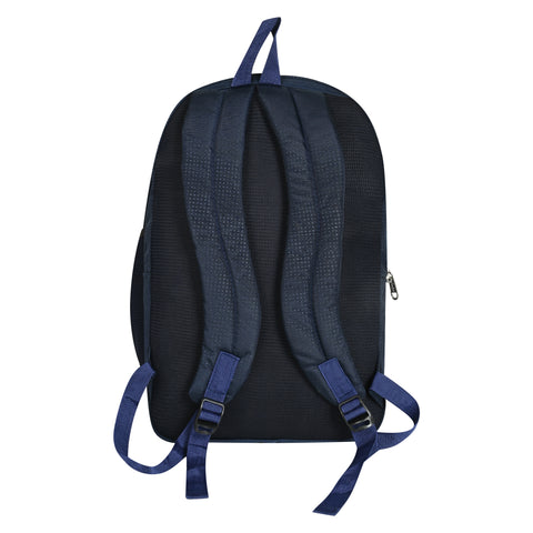 Lappee NO FEAR Elegant Blue Casual Backpack with Rain Cover for Men Bagpack for College, Office, School