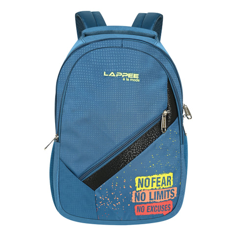 Lappee NO FEAR Elegant Blue Casual Backpack with Rain Cover for Men Bagpack for College, Office, School Regular priceRs. 2,799.00 Rs. 899.00