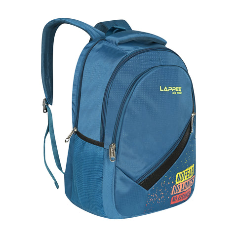 Lappee NO FEAR Elegant Blue Casual Backpack with Rain Cover for Men Bagpack for College, Office, School Regular priceRs. 2,799.00 Rs. 899.00