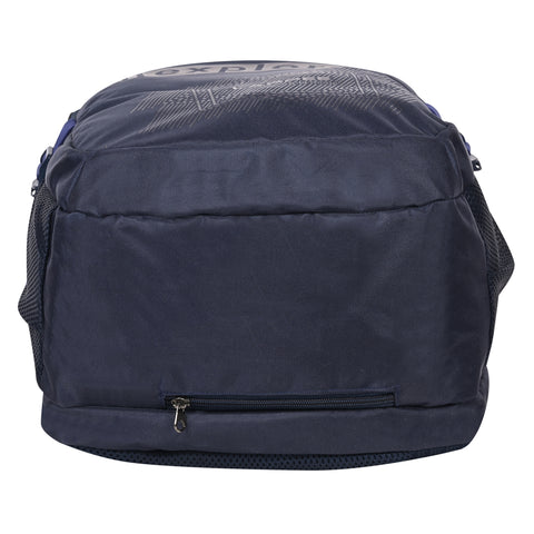 Lappee Stylish Dark Blue Casual Backpacks With Rain Cover For Men & Women School, College, Office, Travel.