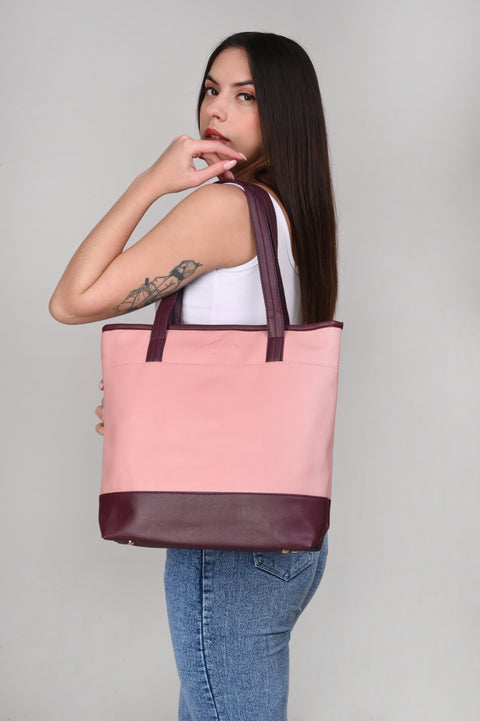 Cotton Candy Solid Tote Bag