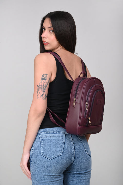 Fine WIne Stella Compact Backpack for Women
