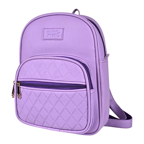 Gorgeous Lilac Compact Camila Backpack for Women