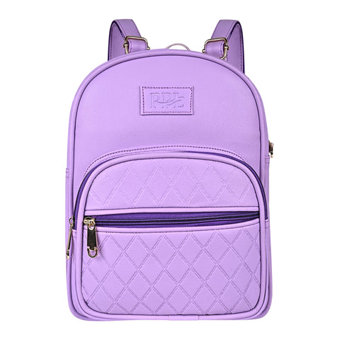 Gorgeous Lilac Compact Camila Backpack for Women