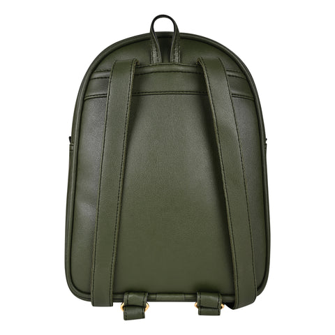 Dark Green Compact Camila Backpack for Women