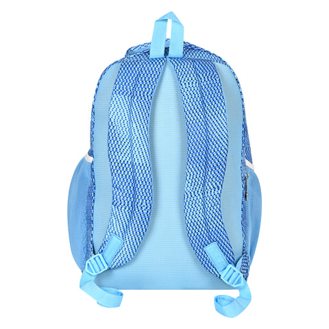 Lappee Printed Elegant Blue Casual Girls Backpack 36L | School College Office Travel.