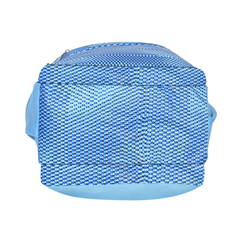 Lappee Printed Elegant Blue Casual Girls Backpack 36L | School College Office Travel.