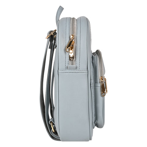 Snow Grey Camila Backpack for Women