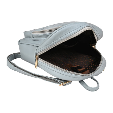 Snow Grey Camila Backpack for Women