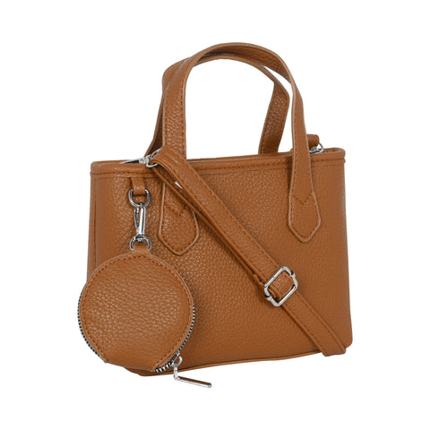 Classic Maria sling crossbody bag with coin pouch.