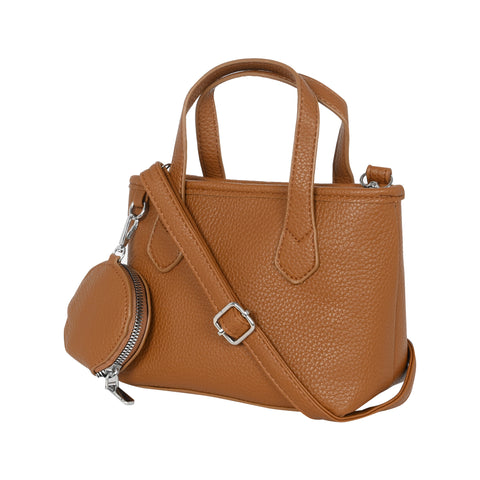 Classic Maria sling crossbody bag with coin pouch.