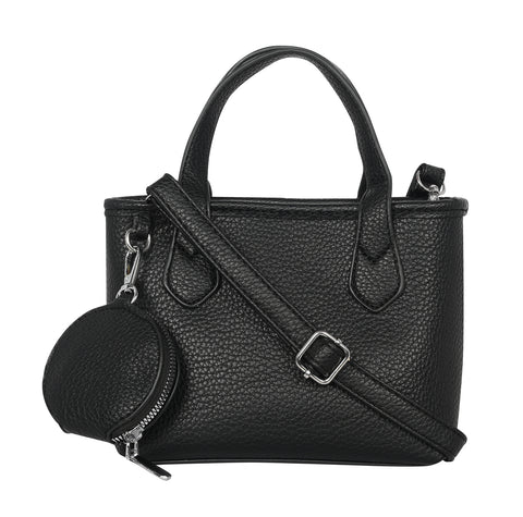 Classic Maria sling crossbody bag with coin pouch.