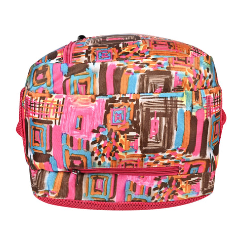 Lappee Matrix pretty pink Casual Girls Backpack 36L | School College Office Travel.