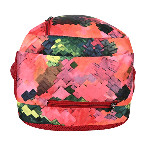 Lappee Matrix Red Casual Girls Backpack 36L | School College Office Travel.