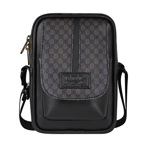 Florida Bold Black Sling Bag For Men