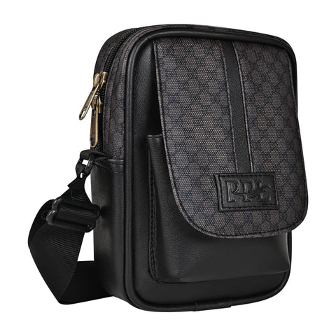 Florida Bold Black Sling Bag For Men
