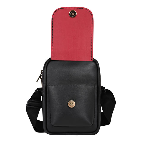 Florida Bold Black Sling Bag For Men