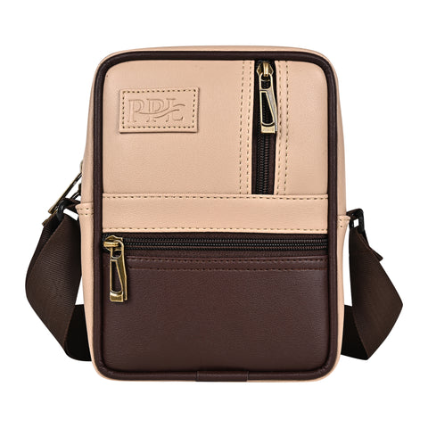 Royal Beige Benjamin Sling Bag for Men Travel Side Crossbody Bag