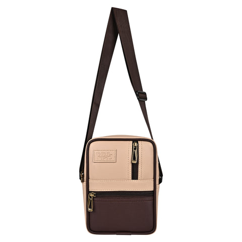 Royal Beige Benjamin Sling Bag for Men Travel Side Crossbody Bag