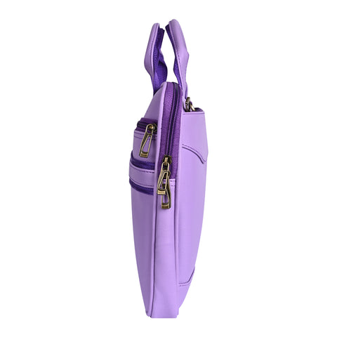 Gorgeous Lilac office Laptop Messenger Bag For Women
