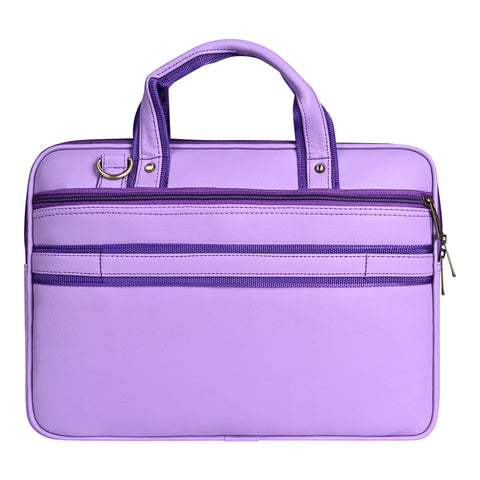 Gorgeous Lilac office Laptop Messenger Bag For Women