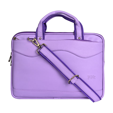 Gorgeous Lilac office Laptop Messenger Bag For Women