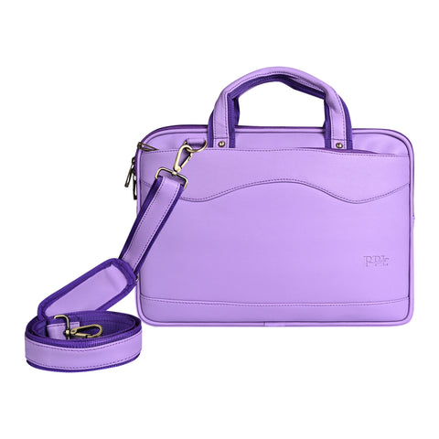 Gorgeous Lilac office Laptop Messenger Bag For Women