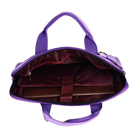Gorgeous Lilac office Laptop Messenger Bag For Women