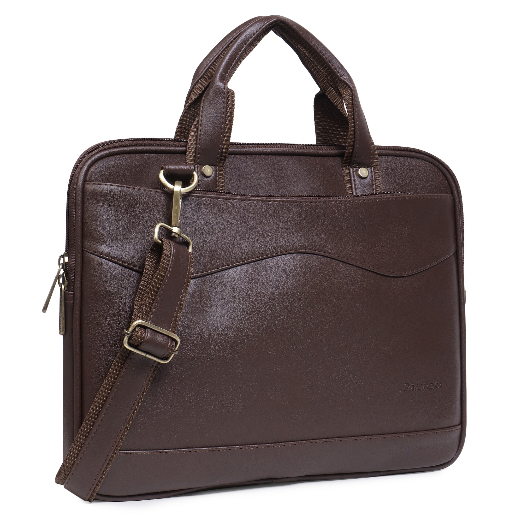 Brown Slim Laptop Messenger | Best Corporate Gift.