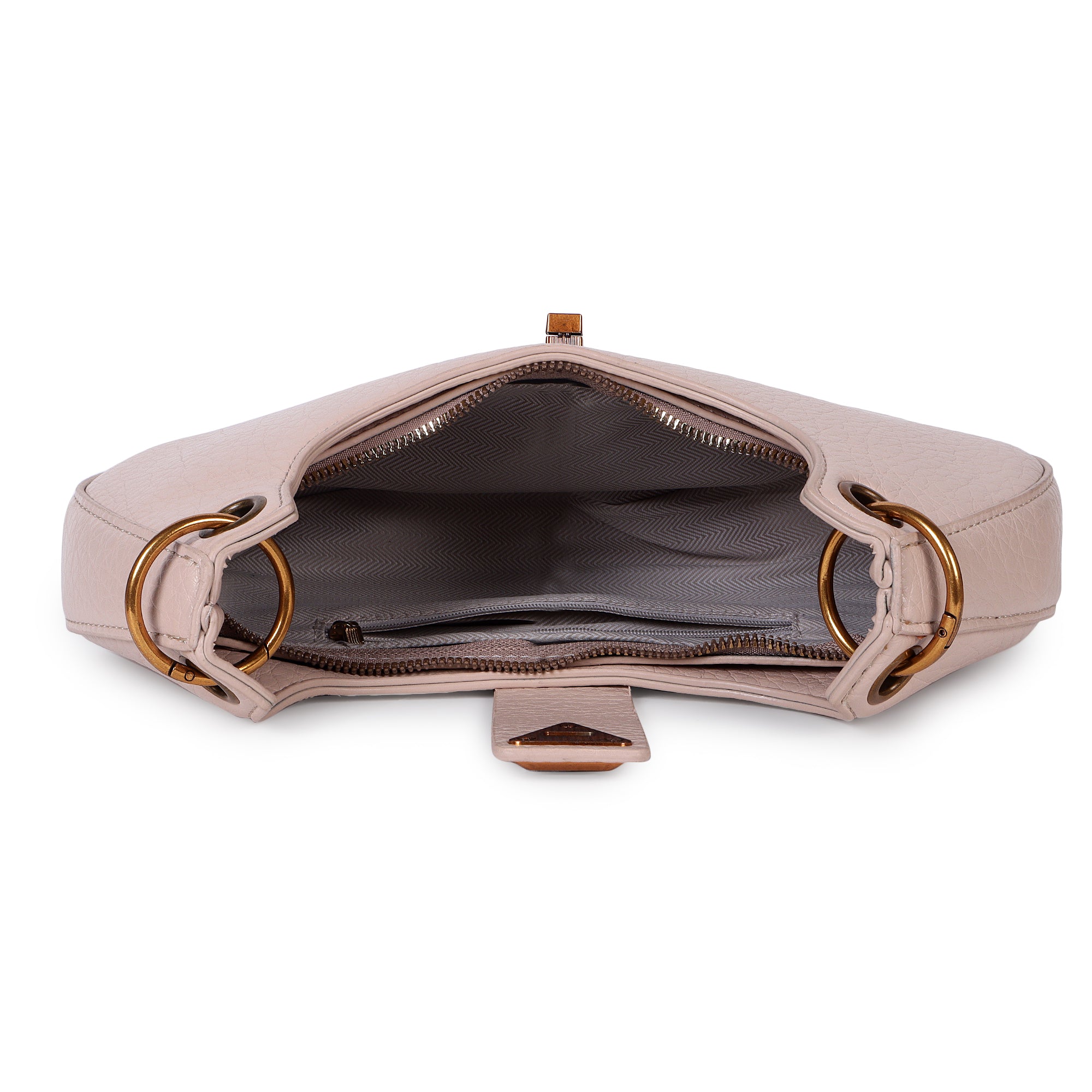 Classic Nude Pink Miranda Shoulder Bag