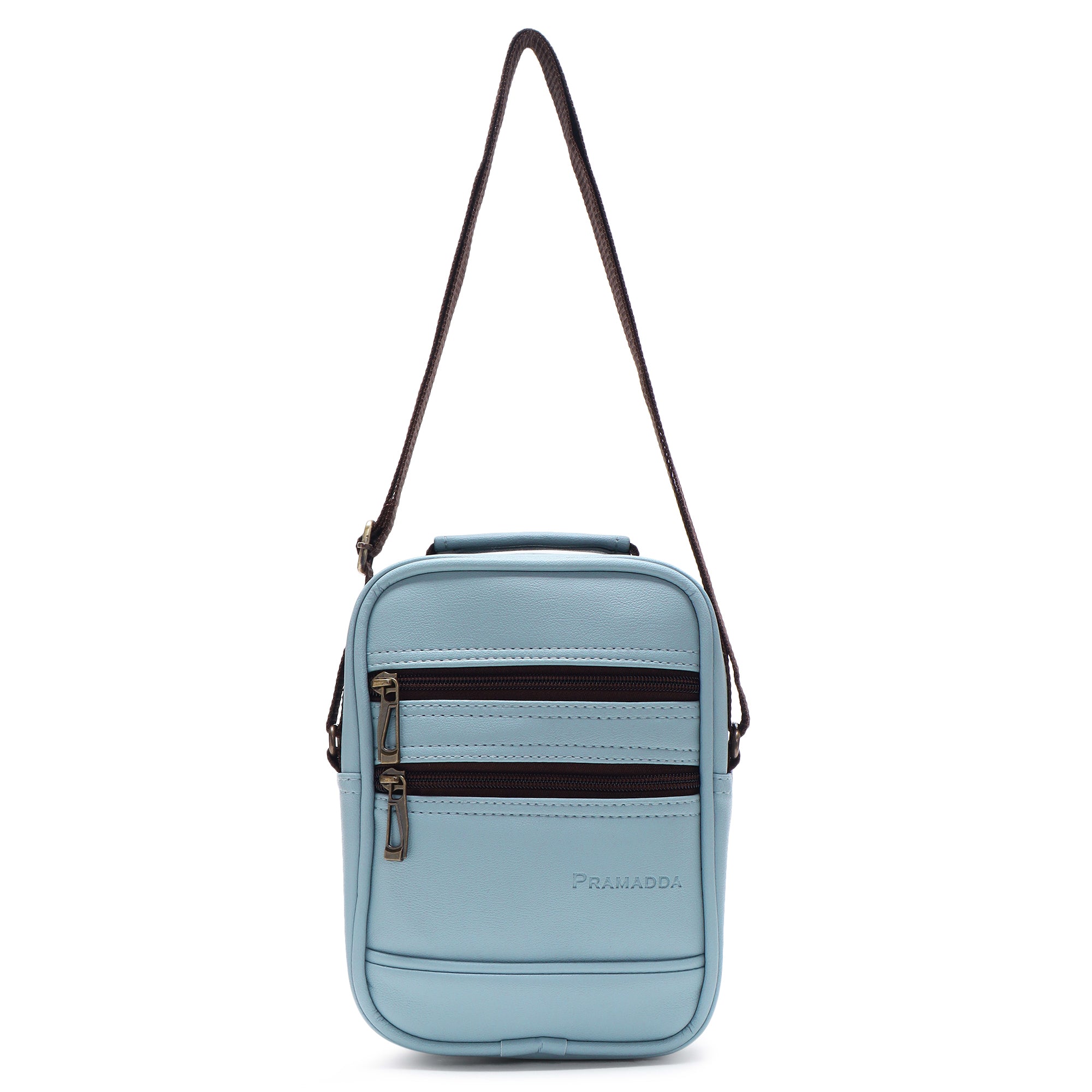 Double Zip Sling bag for men