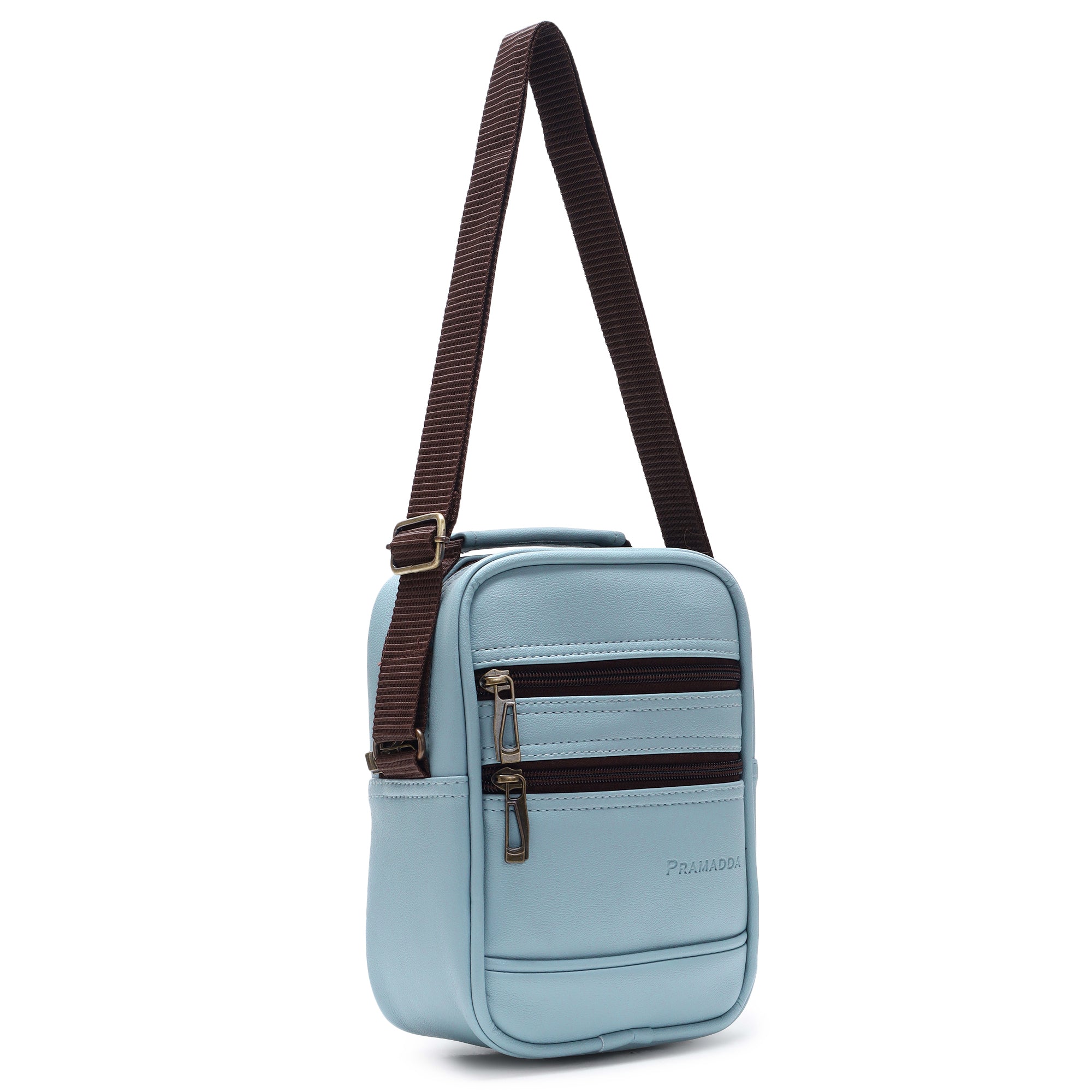 Double Zip Sling bag for men