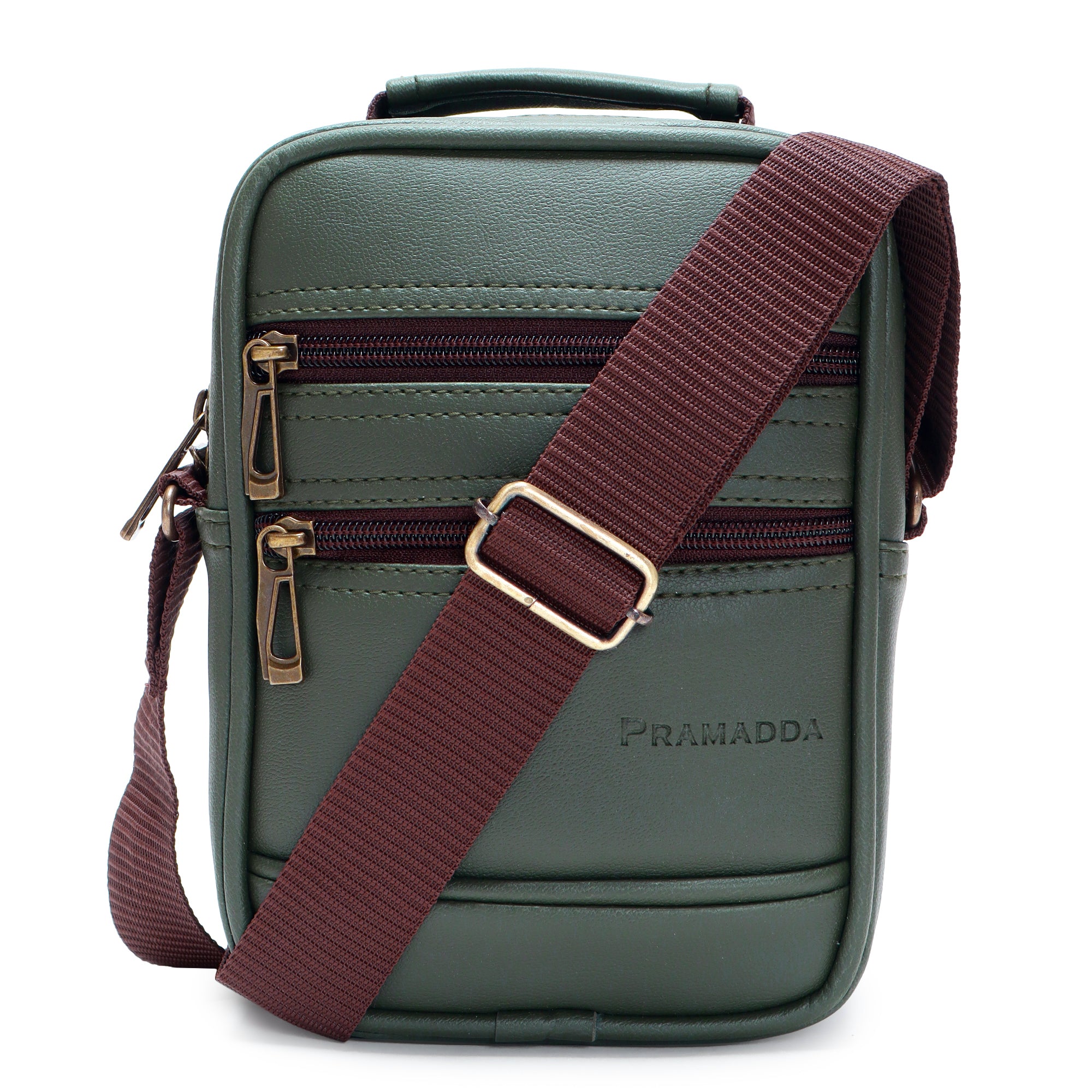 Double Zip Sling bag for men
