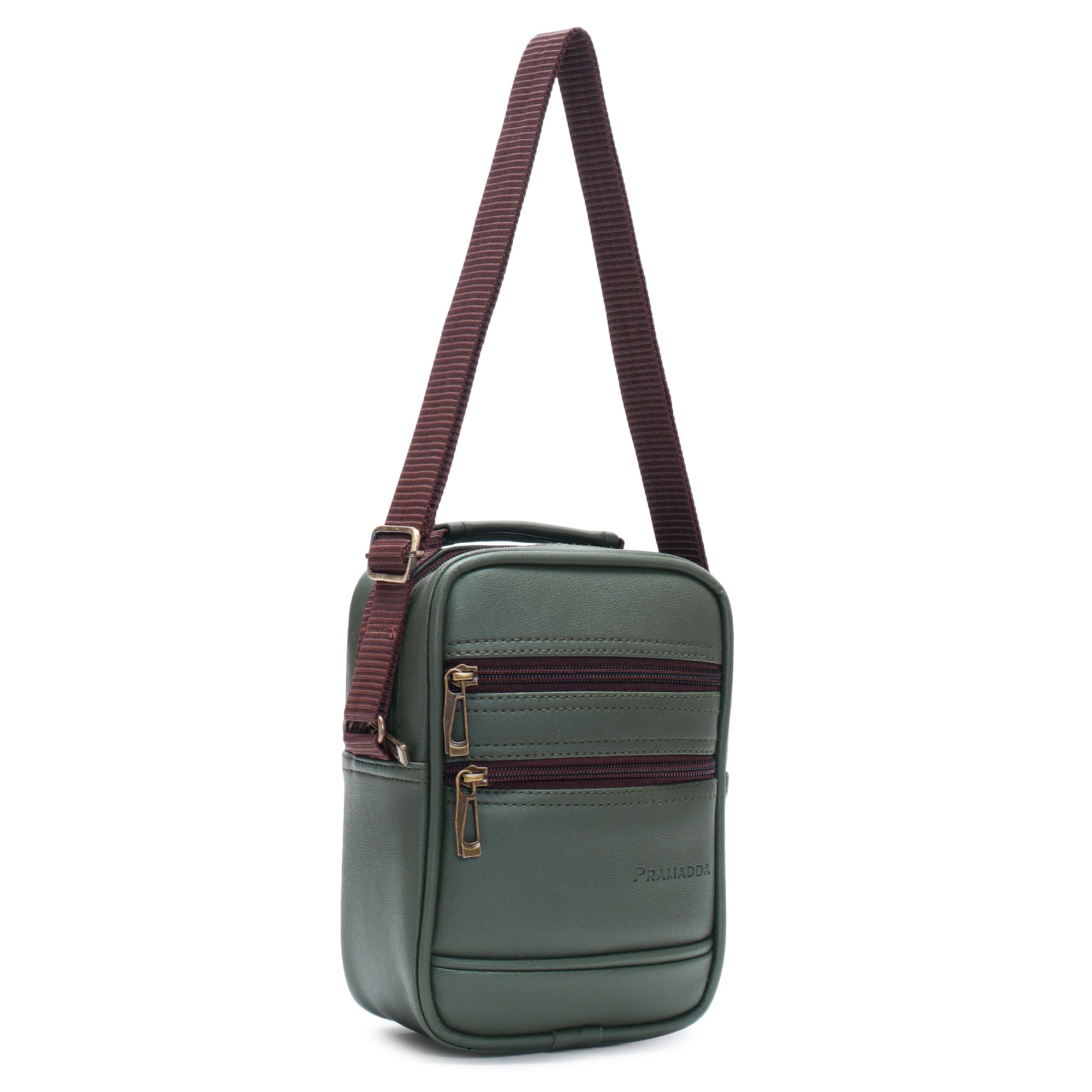 Double Zip Sling bag for men