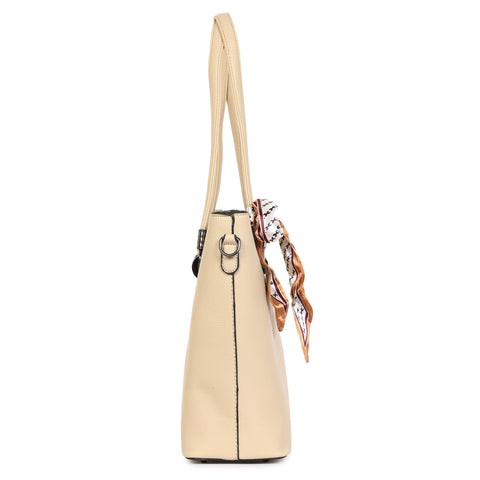 Royal beige kim tote bag