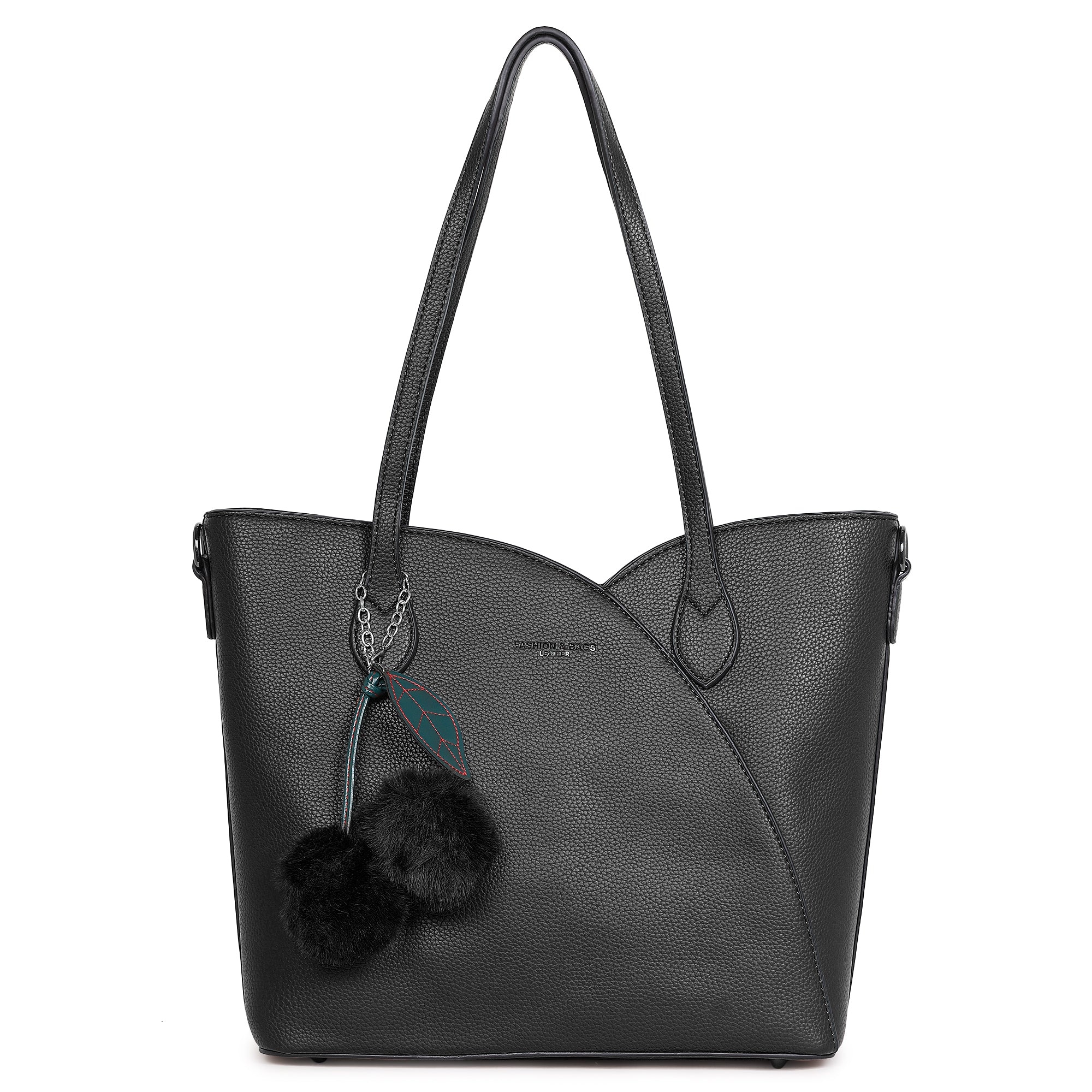 Bold Black Kim Korean Tote Bag
