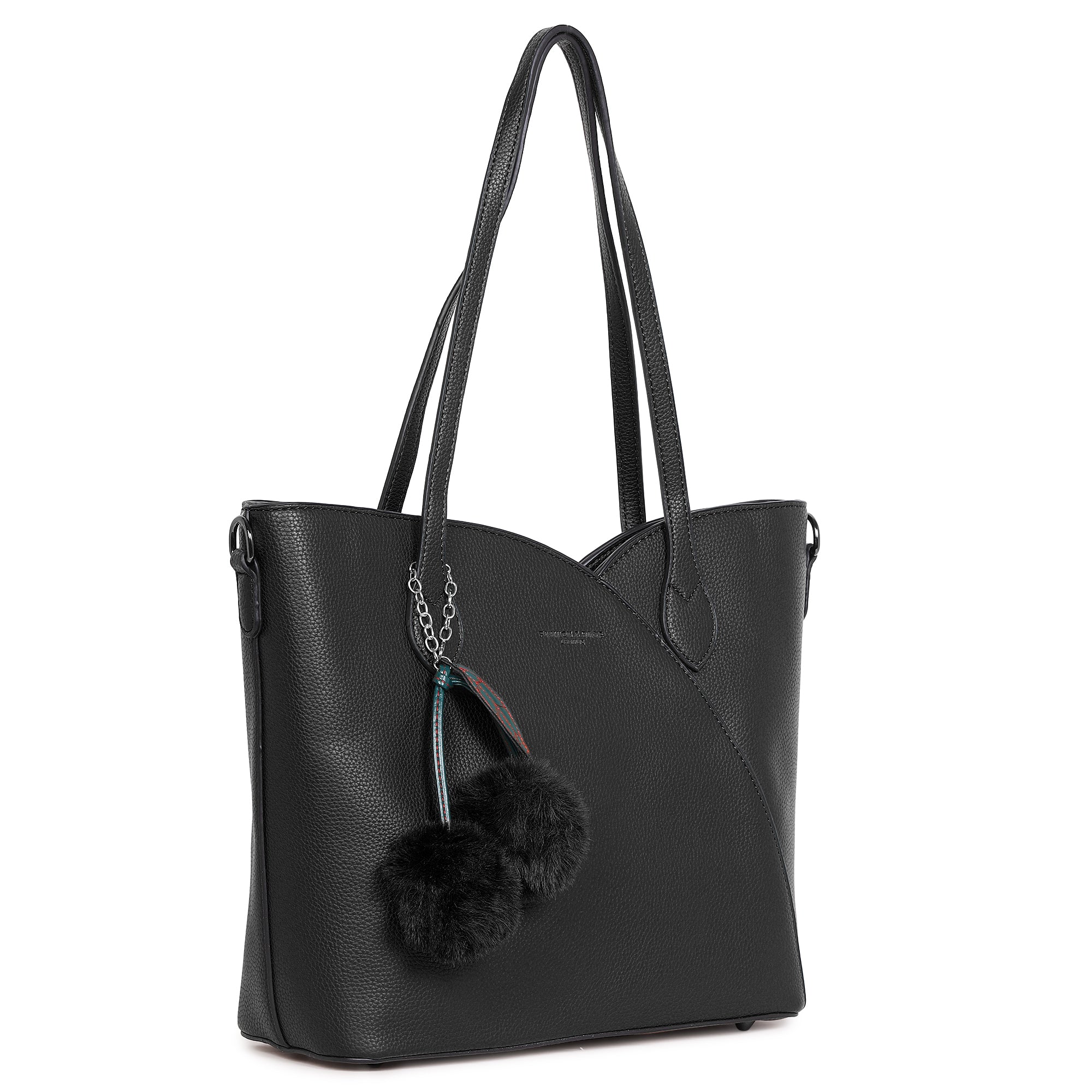 Bold Black Kim Korean Tote Bag