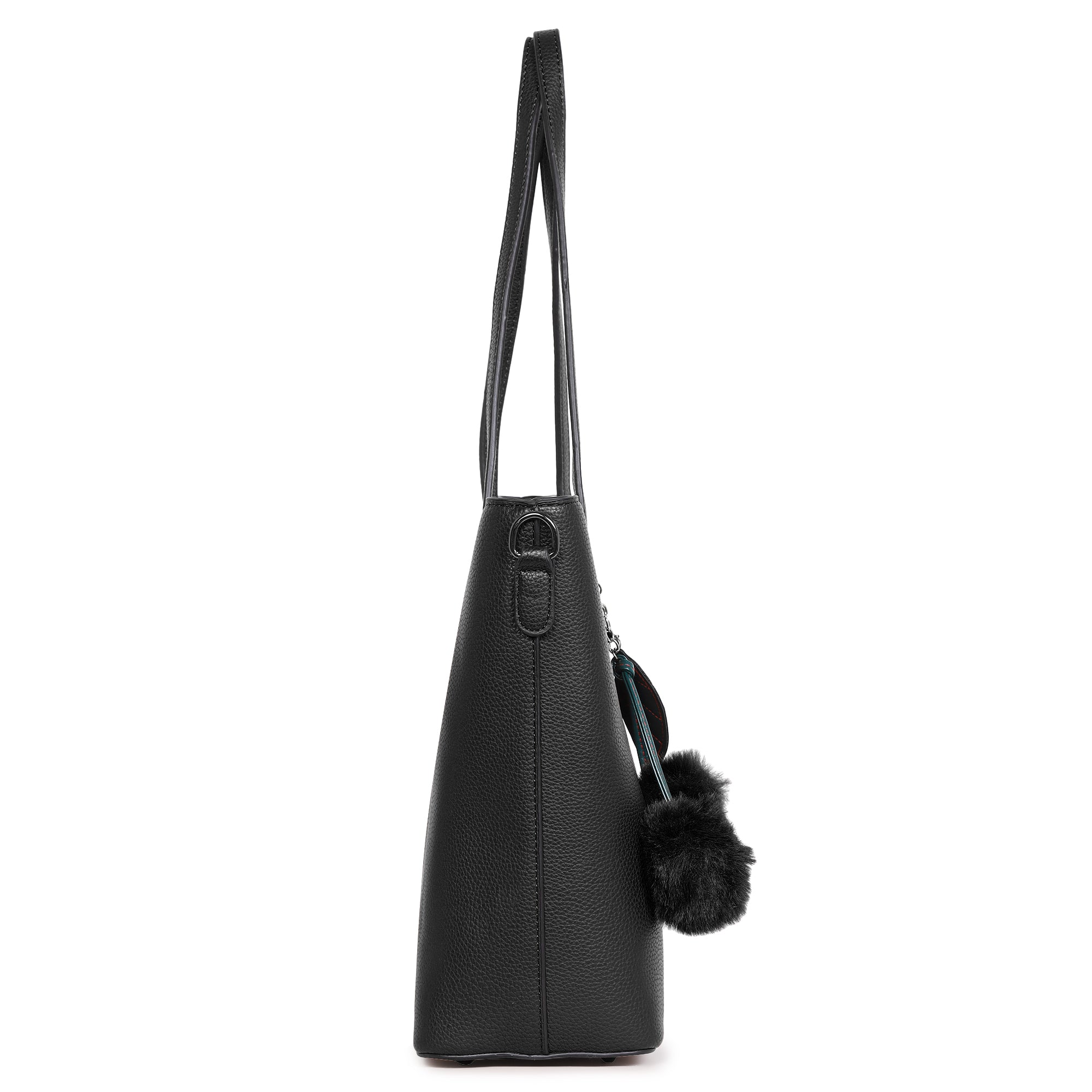 Bold Black Kim Korean Tote Bag