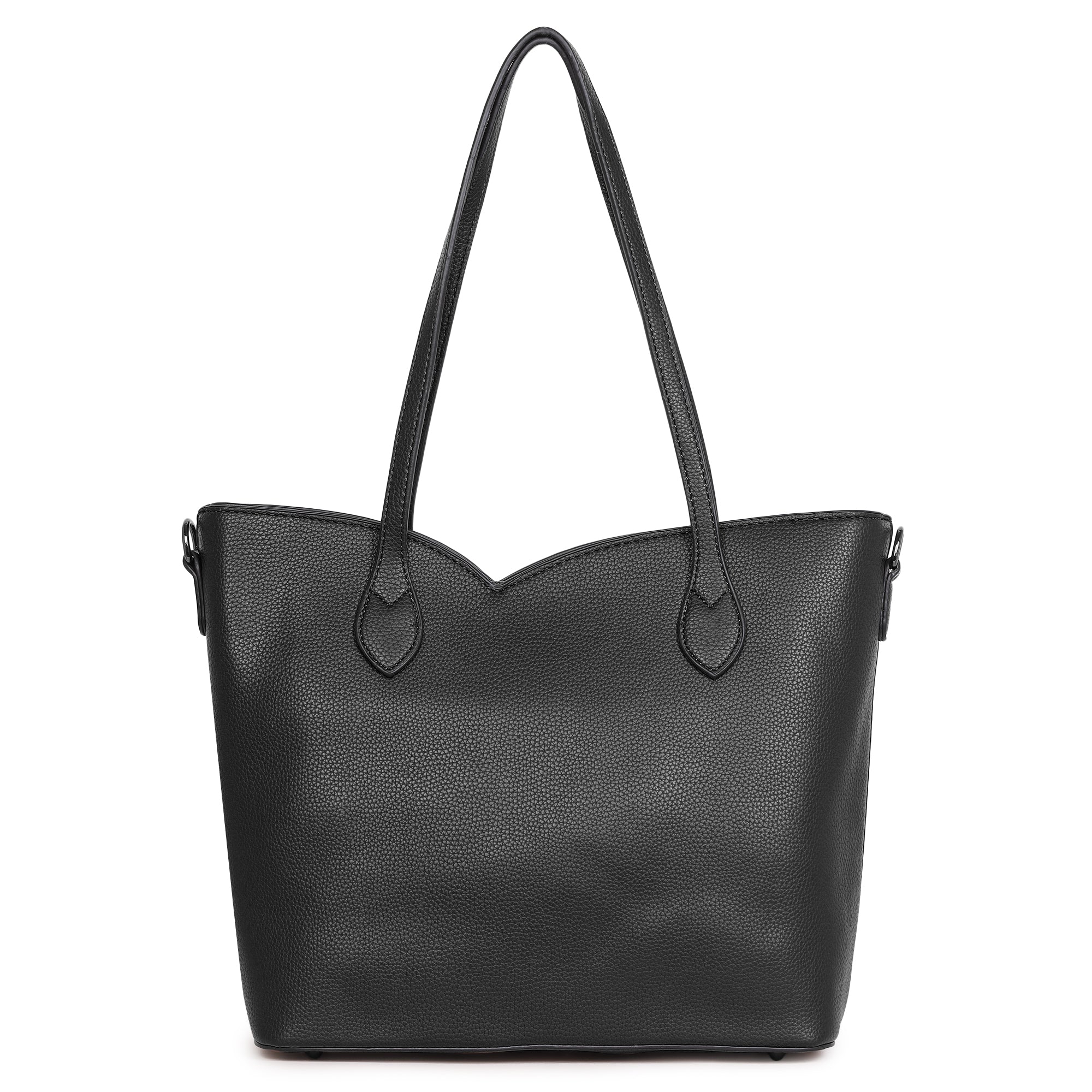 Bold Black Kim Korean Tote Bag