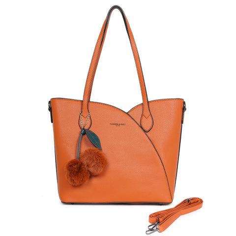 Tango orange kim tote bag
