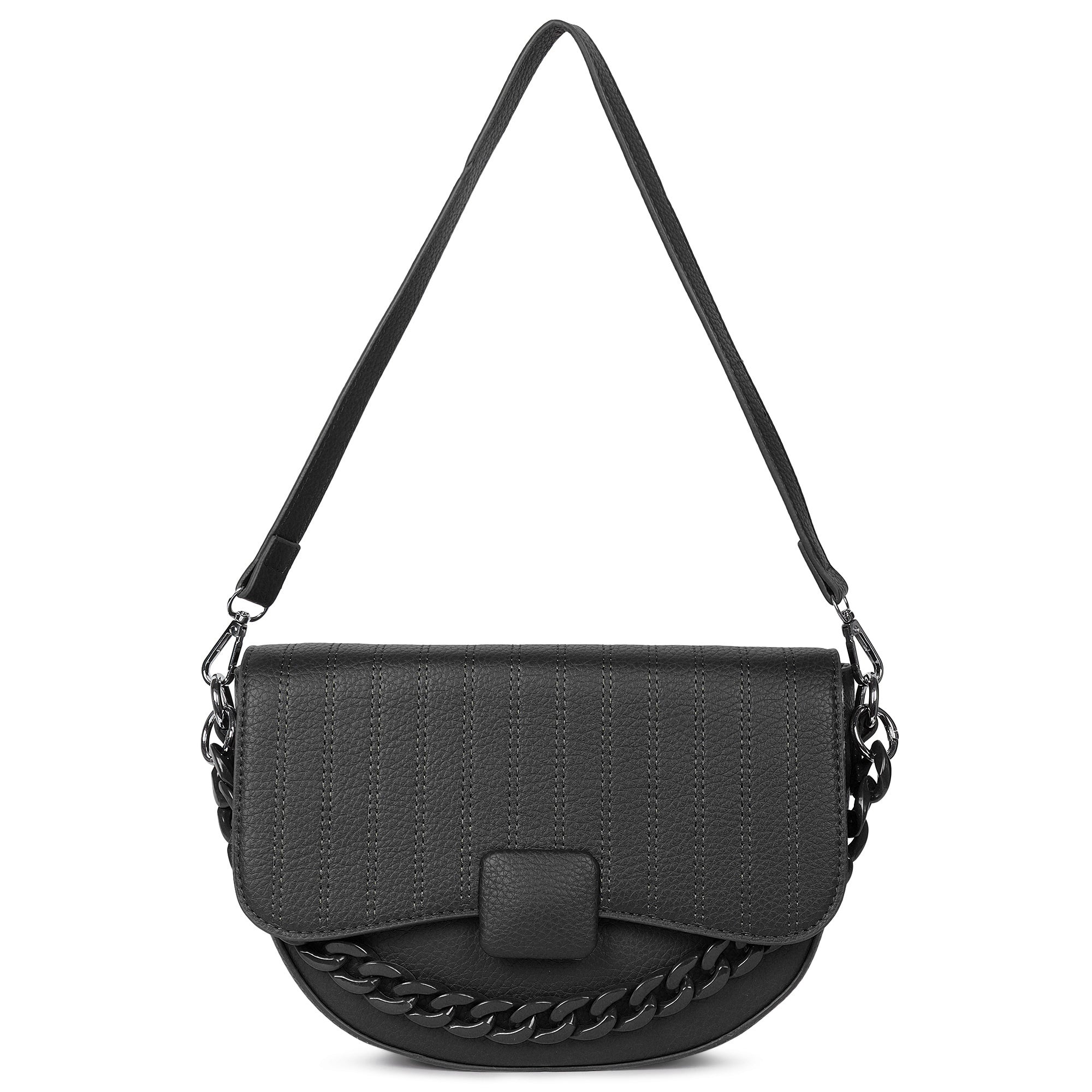 Classic Black Charlie Sling bag for woman