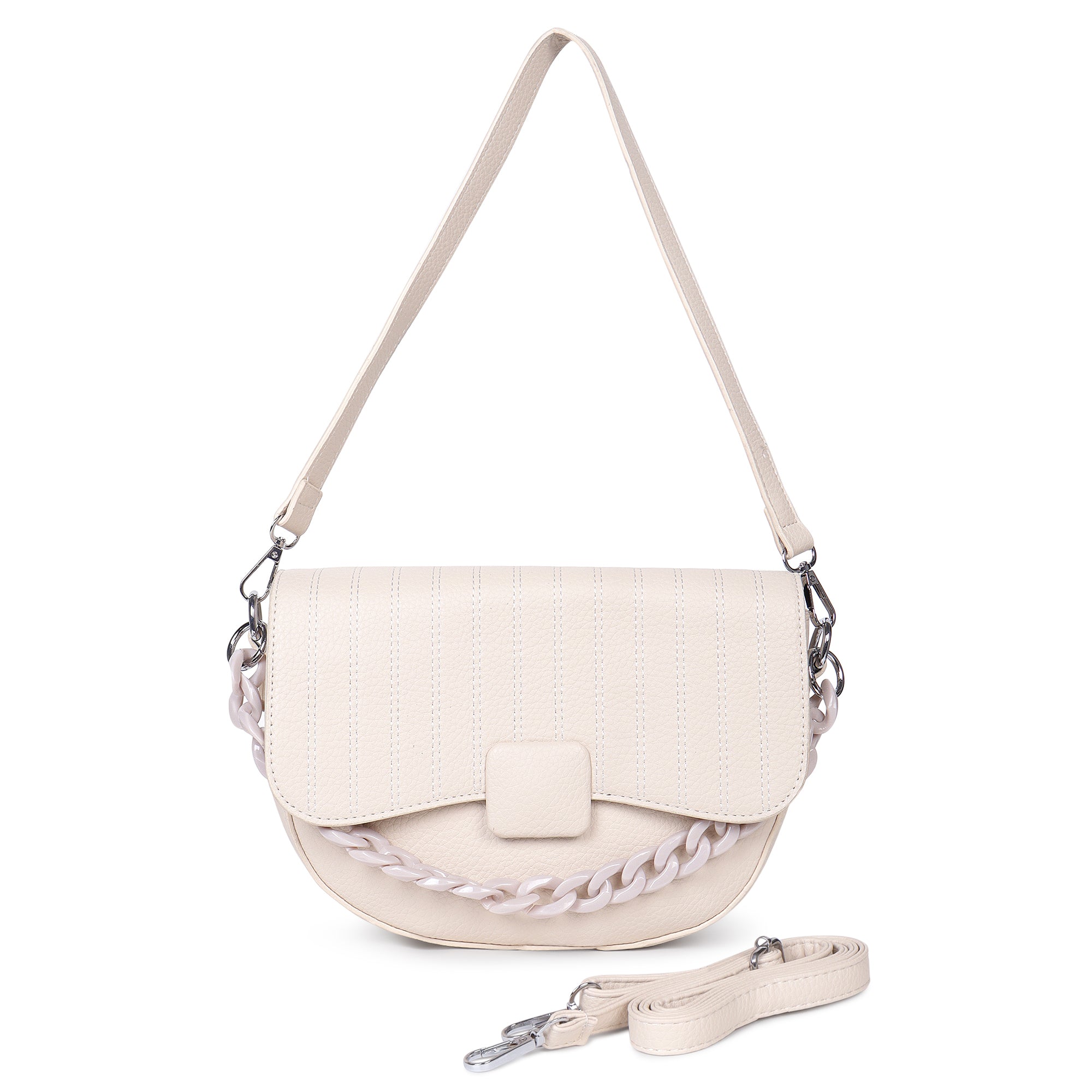 Classic Off White Charlie Sling Bag