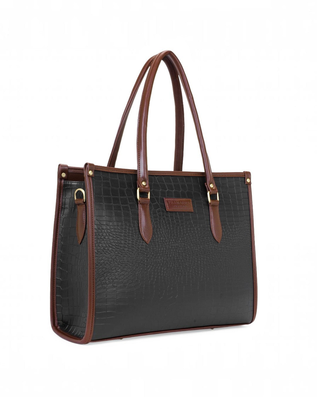 Black Bianca Tote Bag + Green Bailey Shoulder Bag