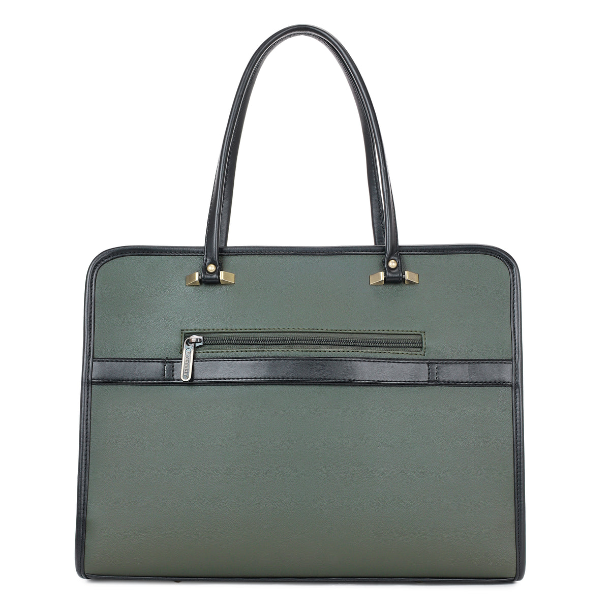 Green Regina Tote Bag + Brown Dona Sling Bag