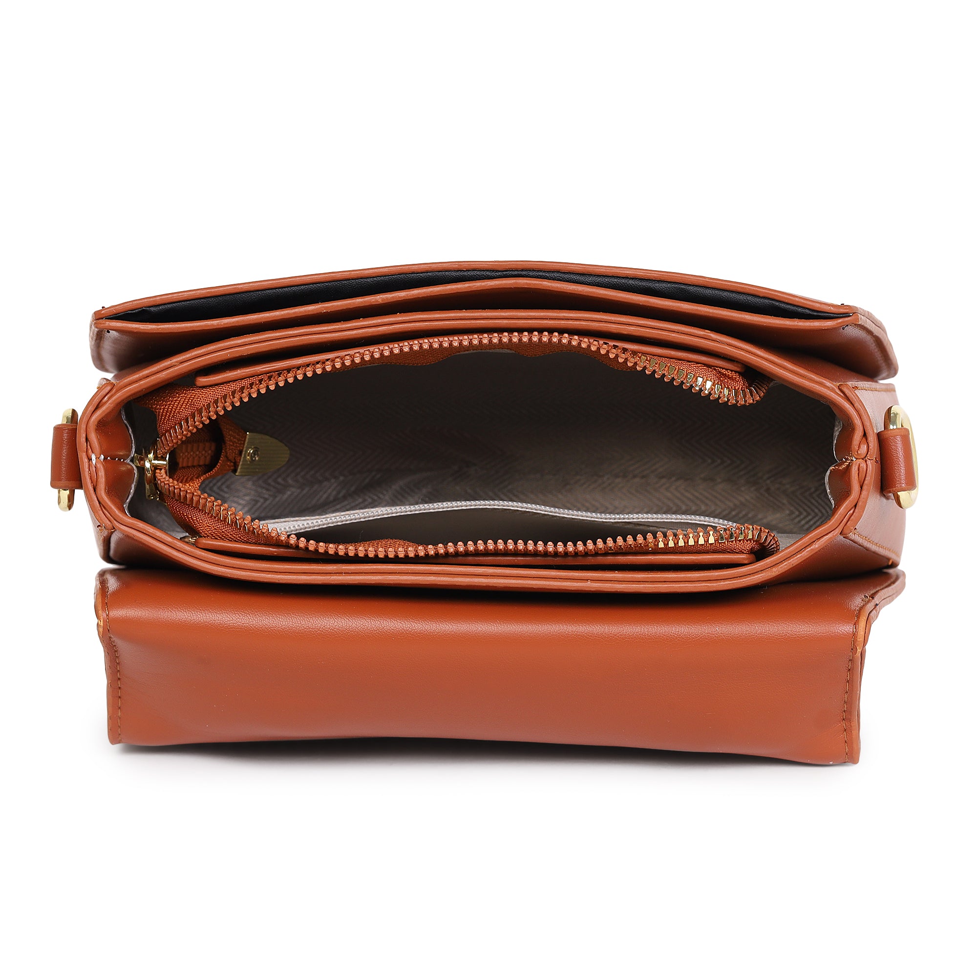 Royal Tan Daisy Sling bag for woman