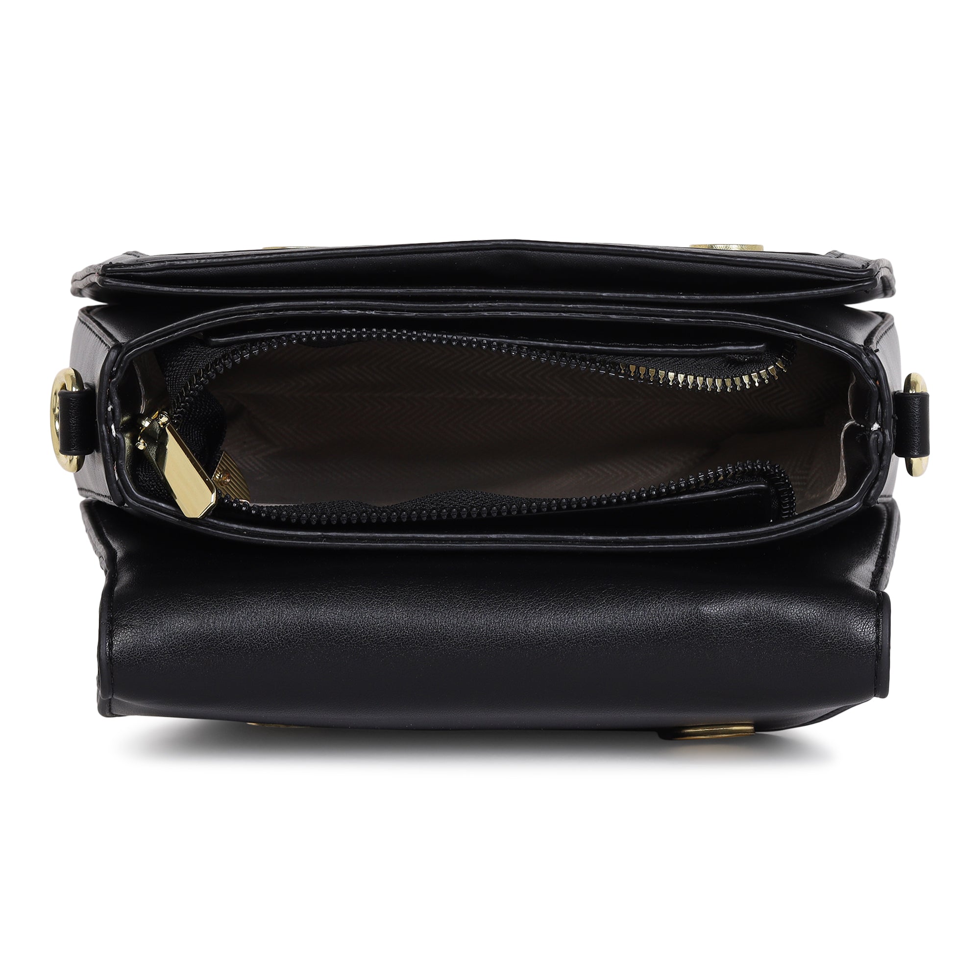 Classis Black and White Daisy Sling bag for woman
