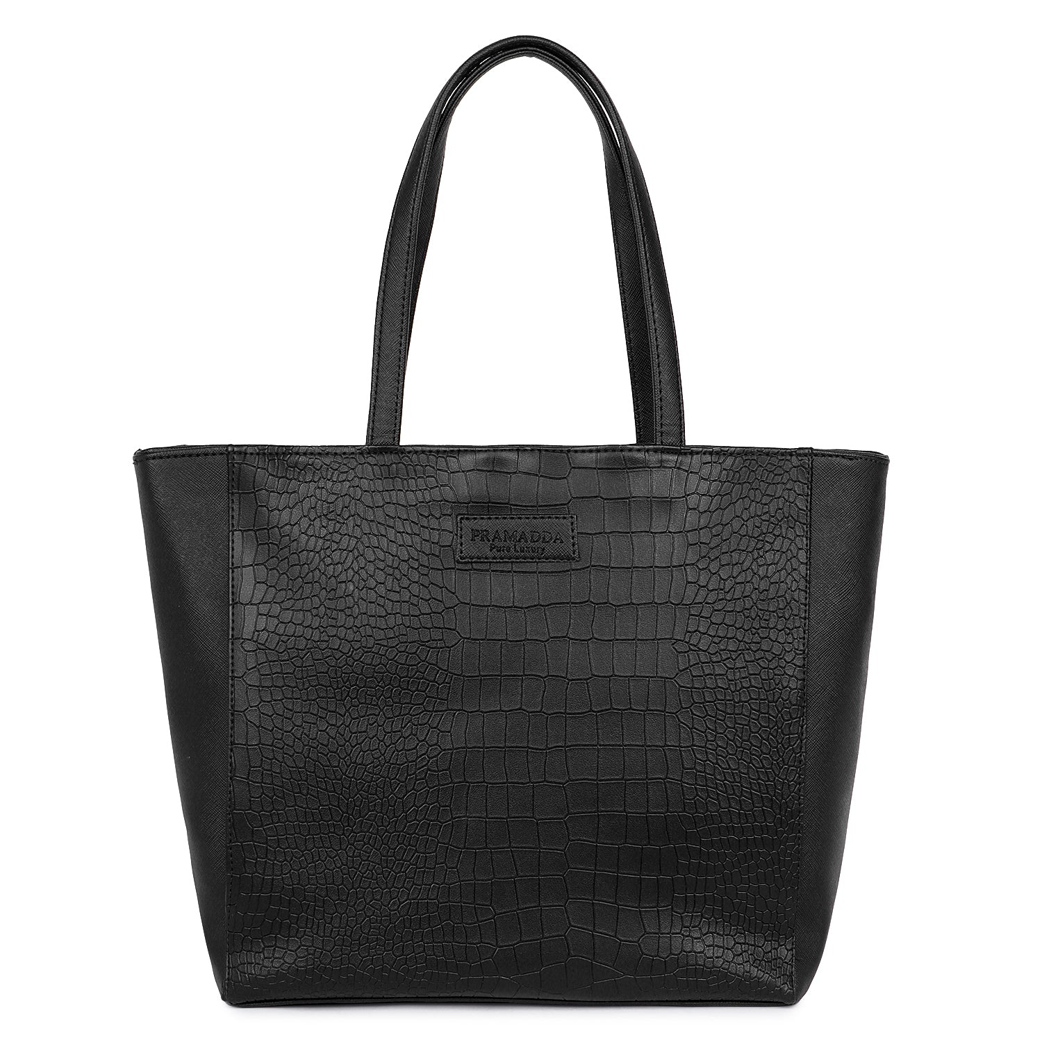 Fiona Croco Leather Tote Bag (16"inch)