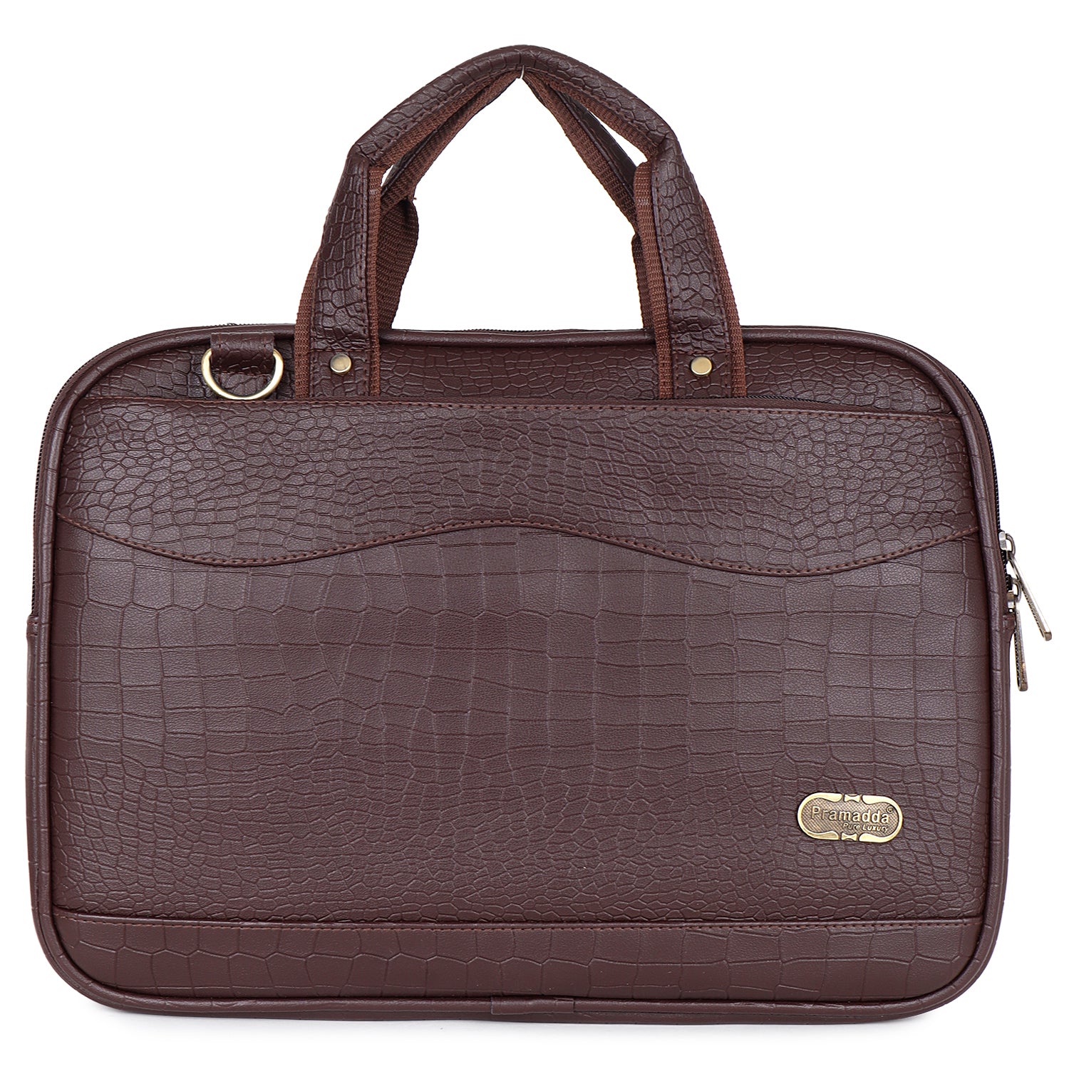Mocha Brown Pablo Laptop Messenger